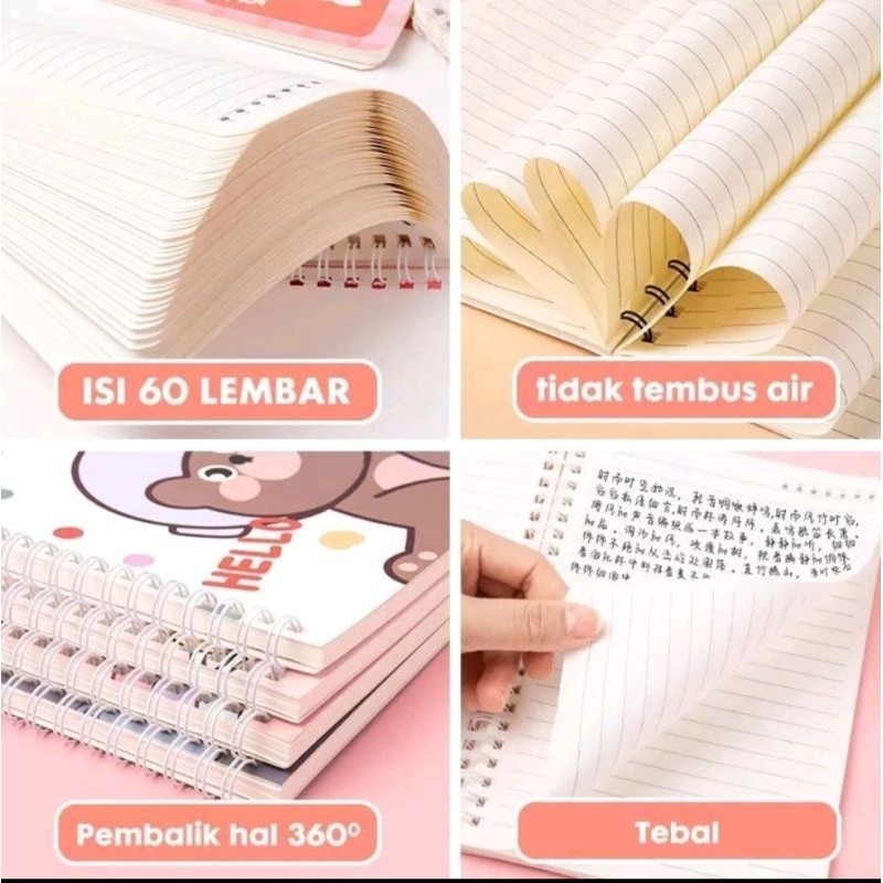 

NOTE BOOK A5 / BUKU DIARY AESTHETIC / BUKU JURNAL / BUKU CATATAN / BUKU TULIS PRAKTIS