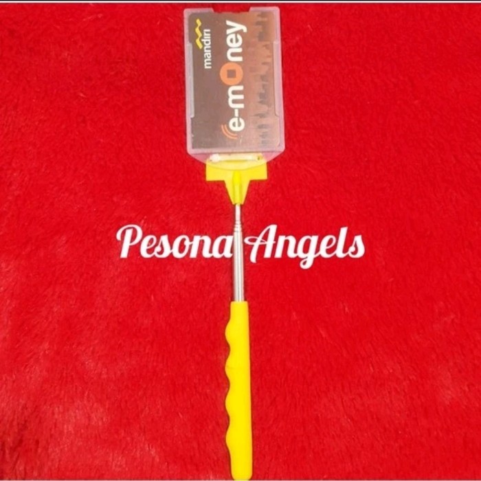 [[conixx]] Tong Toll / Tongtol / Tongtoll / Tongkat kartu E Toll Premium - Besi - Kuning
