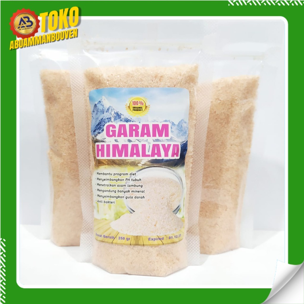 

ORI Himalaya Himalayan Salt Fine Original Garam 250gr