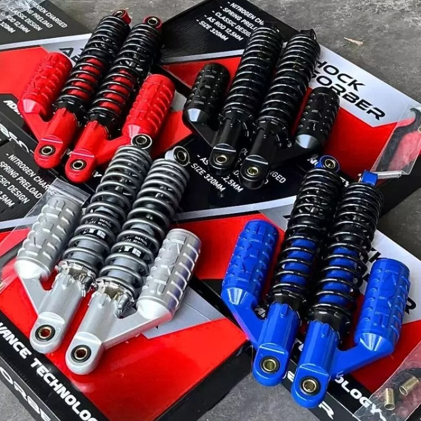 Shock Belakang KYB RZR 320mm Tabung Bawah Skok Kayaba RZR Import Detail Ori