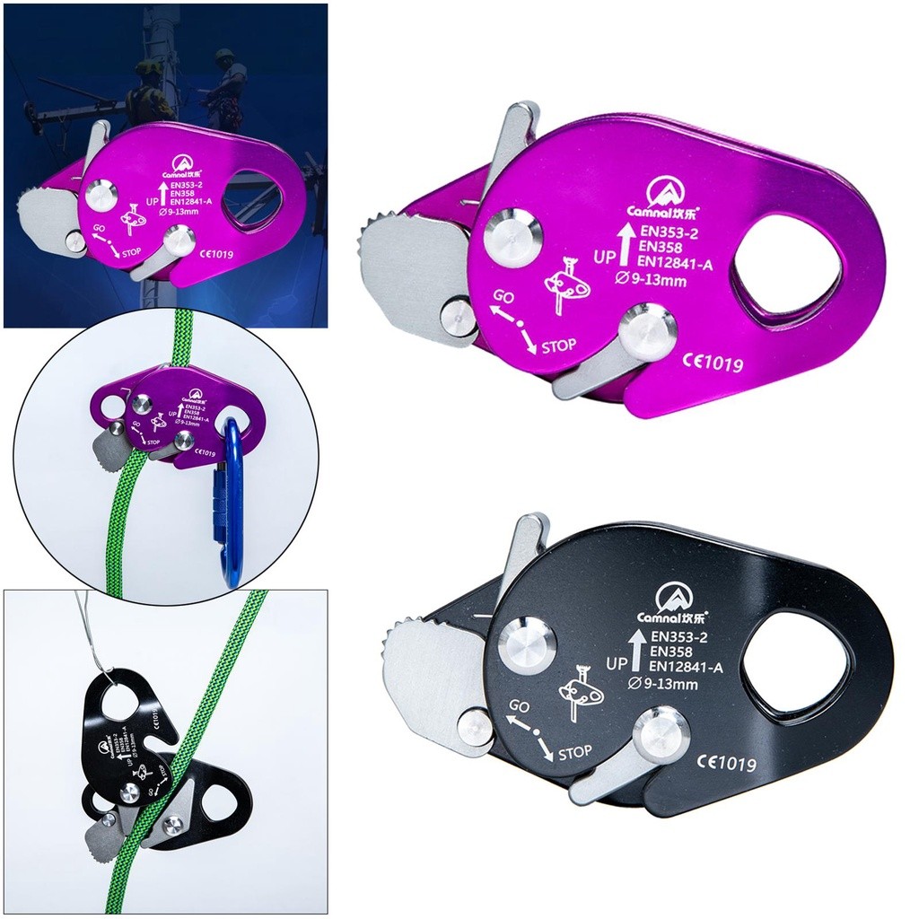 Camna Mobile Fall Arrester Backup Device Camnal Rope Grab Rope Access Back Up Monitor Climbing Model