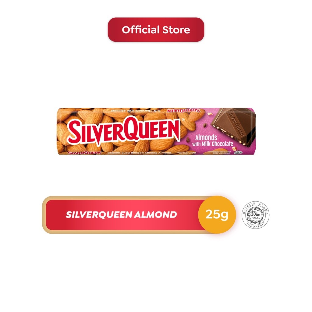 

Silverqueen Almond 25 g