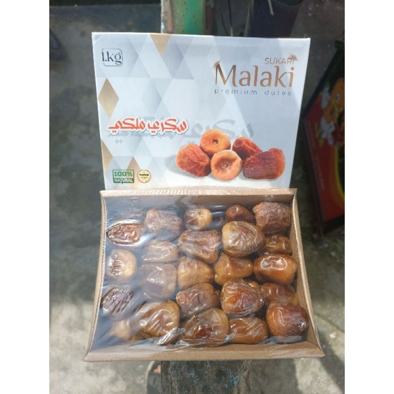 

Kurma Sukkari Malaki Premium Malaki Dates Wraping 1kg