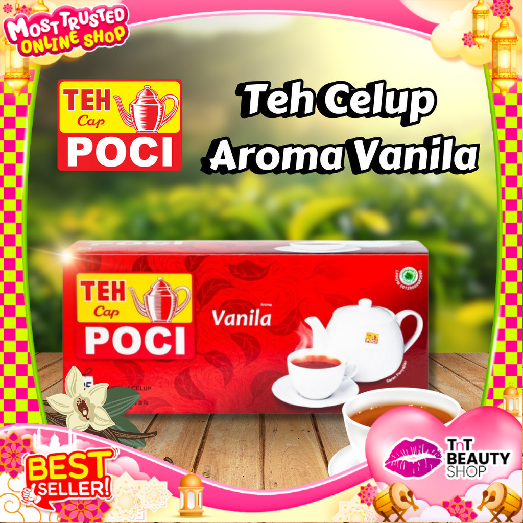 

Teh Celup Cap Poci Aroma Vanilla 25 Bags - Poci - Tea Bag | TnT Beauty Shop