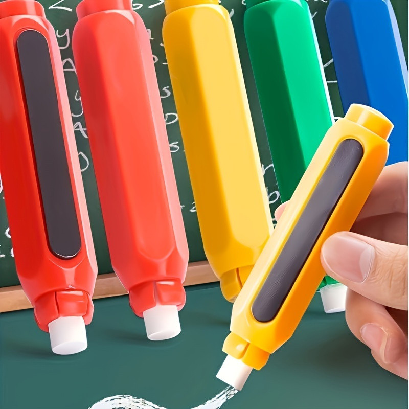 

4pcs/set Chalk Cover Chalk Clip, Teachers Special Dust-free And Free Of Dirty Hand Holding Pen Device