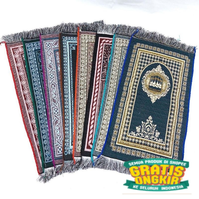 SAJADAH KECIL/SAJADAH TRAVEL/SAJADAH KEPALA/SAJADAH MURAH/SAJADAH SOUVENIR/SAJADAH LEBARAN/SAJADAH H