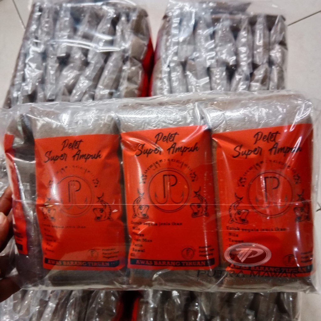 1 BALL Pelet Bubuk Panjoel Jaya 120 Gram /Pelet Umpan Pancing Super Ampuh Buat Mancing Ikan Nila Mas
