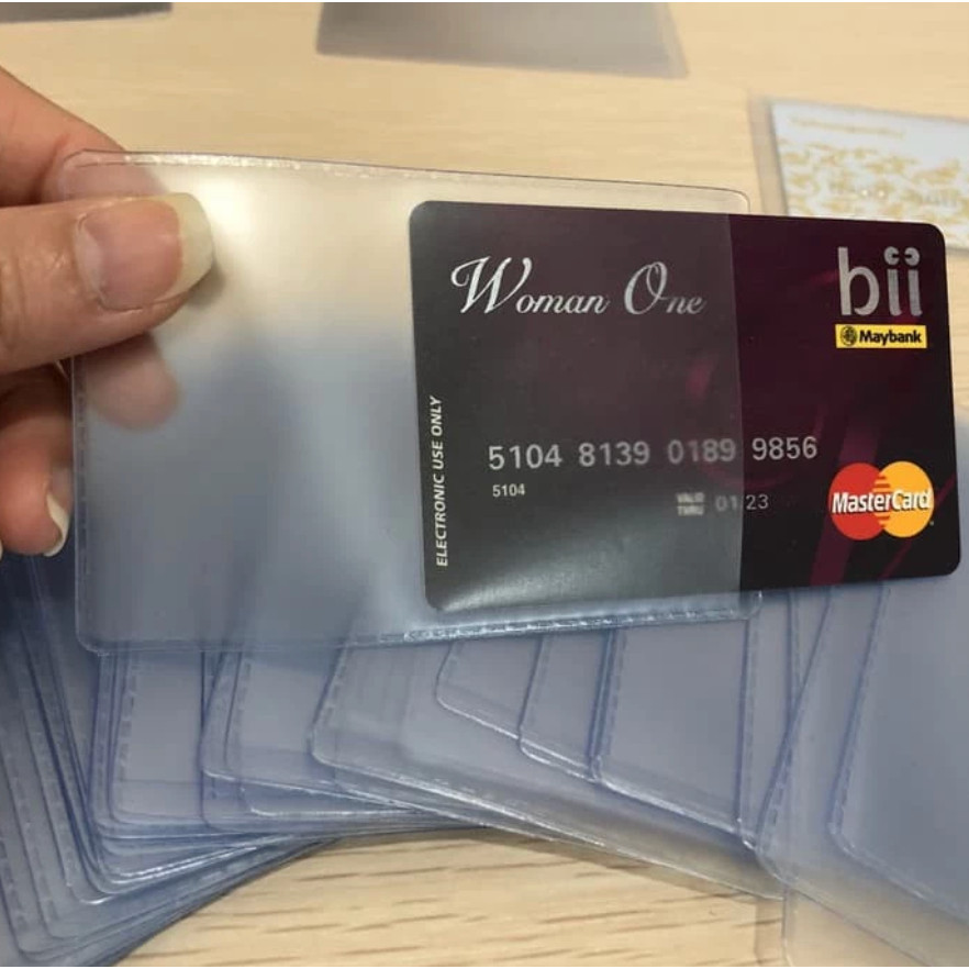 

(PREMIUM LEBIH TEBAL) Plastik ID Card Etoll Brizzi ATM Sertifikat Member Kartu Debit Kredit 100% TEBAL Tidak Mudah Sobek Robek