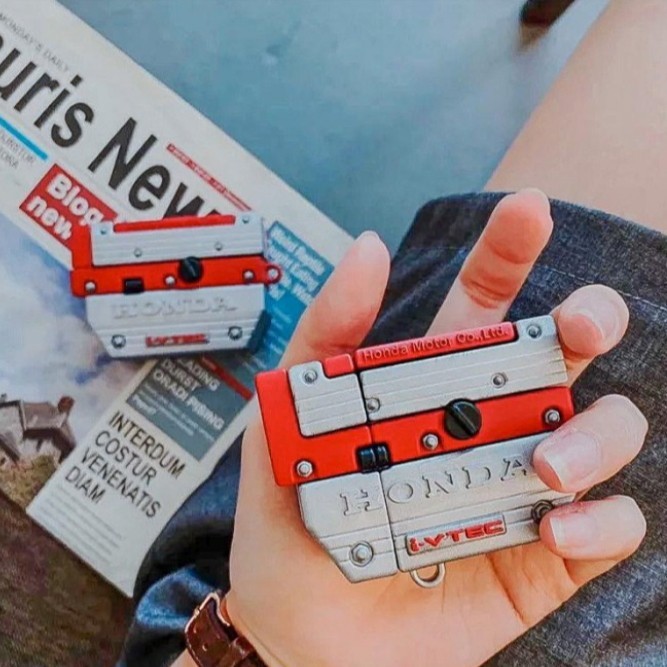 CASE AIRPODS GEN 1 / 2 / INPODS 12 / PRO 3 MACHINE HONDA CAR SOFT 3D - GEN1/2 & INPODS quality