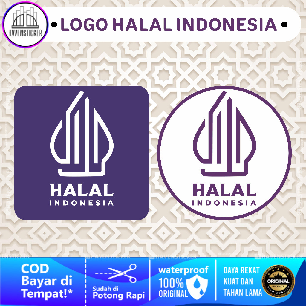 

Stiker Halal Indonesia - Label STIKER Halal Indonesia Original