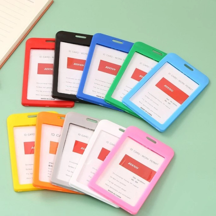 

ID Card Holder Name Tag Holder Gantungan Kartu Pengenal Casing ID Card
