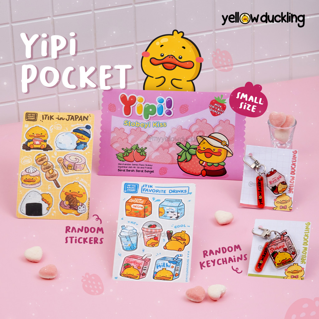 

MYYELLOWDUCKLING - YIPI POCKET - HAMPERS LUCU - AMPLOP LEBARAN - AMPLOP THR - AMPLOP UNIK & LUCU - MERCHANDISE