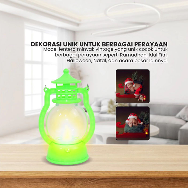 Lampu Lentera Ramadhan Dekorasi Minimalis Lampu Led /Souvenir Dekorasi Lebaran/ Lentera Mini