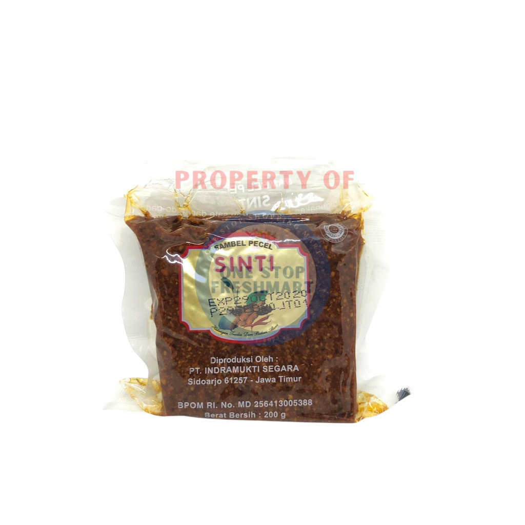 

SAMBEL PECEL BUMBU SINTI 200GR