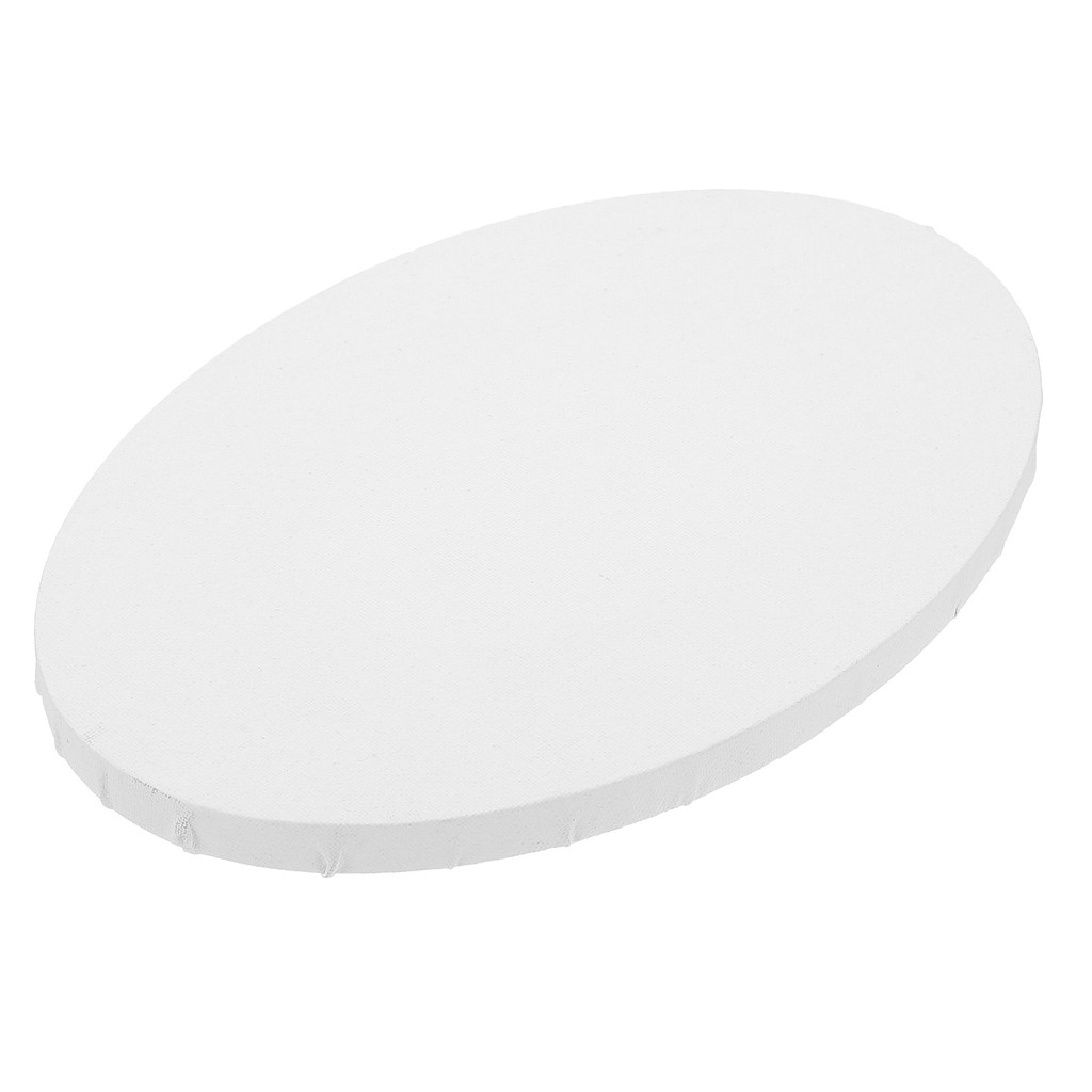 

Oil Painting Frame Beginner Painter Supply Water Color Board Canvas for Cloth Small Canvases Mini Student Oval Shape
