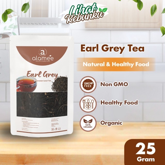 

ALAMEE Teh Earl Grey Tea Alami Organik Dried Leaf 25gr LIHAT KEBUNKU
