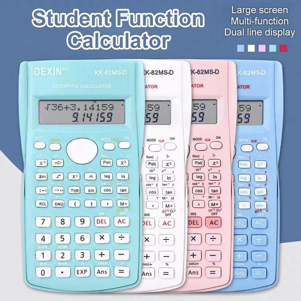 

【Dotding】Kalkulator Ilmiah 240 Fungsi / Kalkulator Scientific / Kalkulator Sains / Kalkulator SinCosTan H310