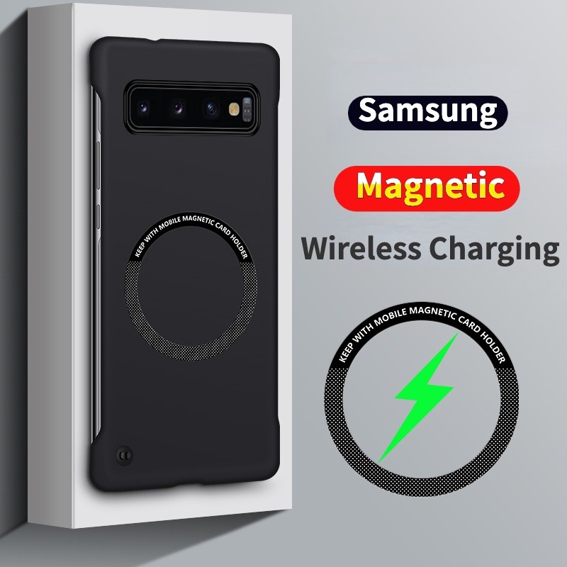 Casing For Samsung S10 Plus S9 S10+ S20 Ultra 5G FE 4G Hard PC Phone Case Shell Shockproof Bumper Fr