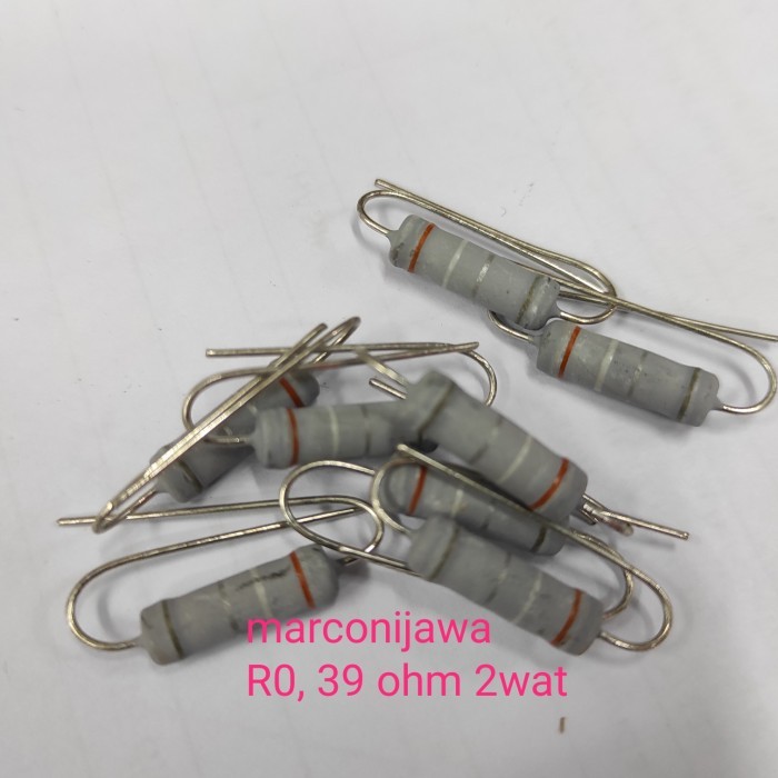 AS01 Resistor 0,39 ohm 2Watt