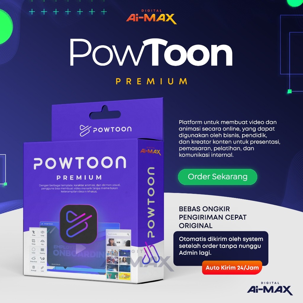 PowToon PREMIUM | Software Animasi & Video Premium