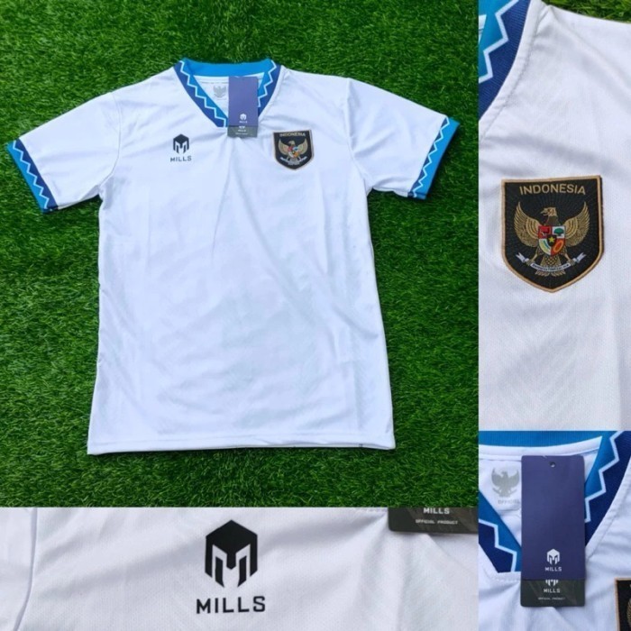 JERSEY BAJU BOLA TIMNAS INDONESIA AWAY MILLS 2024 NEW