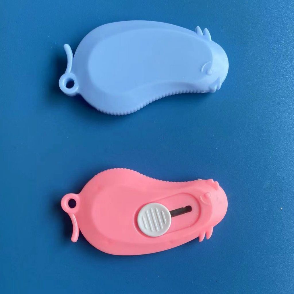 

Milimo- Cutter Mini Pisau Kecil Mini Silet Mini Cutter Travel Size/Cute Mini Craft Wrapping Box Paper Envelope PS03