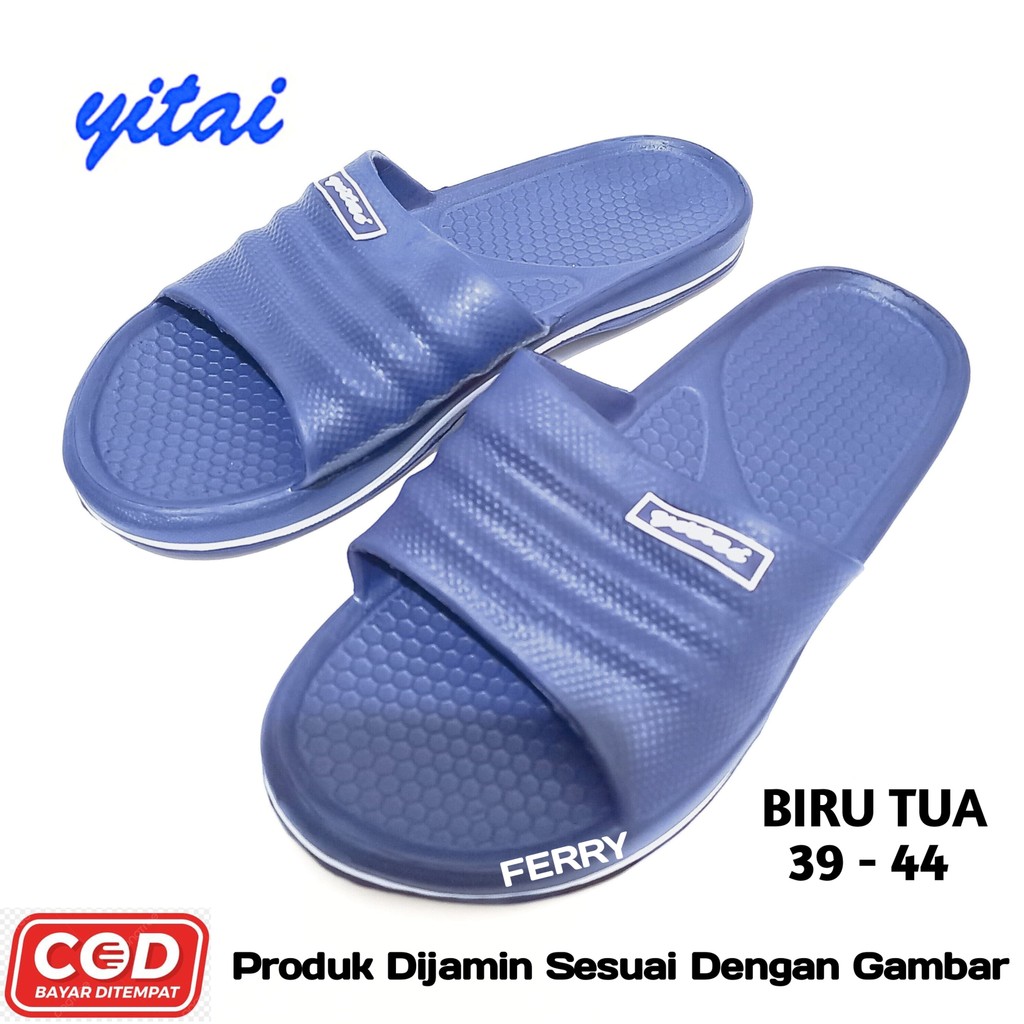 Sandal Selop Pria Kokop Empuk Karet Yitai 810