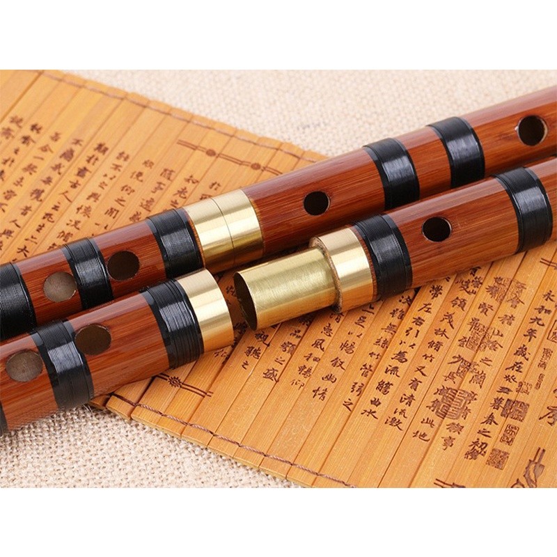 NEW  Seruling Bambu Kualitas Tinggi Alat Musik Flute Tahan Lama Bamboo Flute