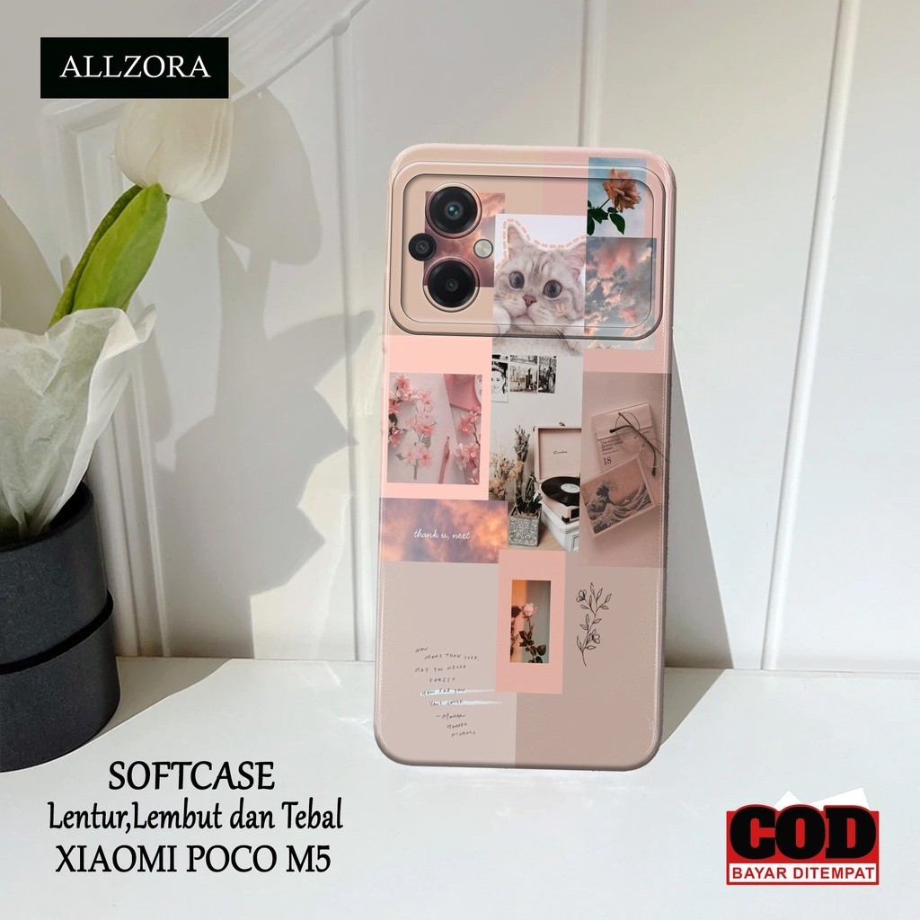Softcase Hp Xiaomi Poco M5 Terbaru - Casing Hp Xiaomi Poco M5 Terbaru - Fashion Case AESTHETIC - Cas