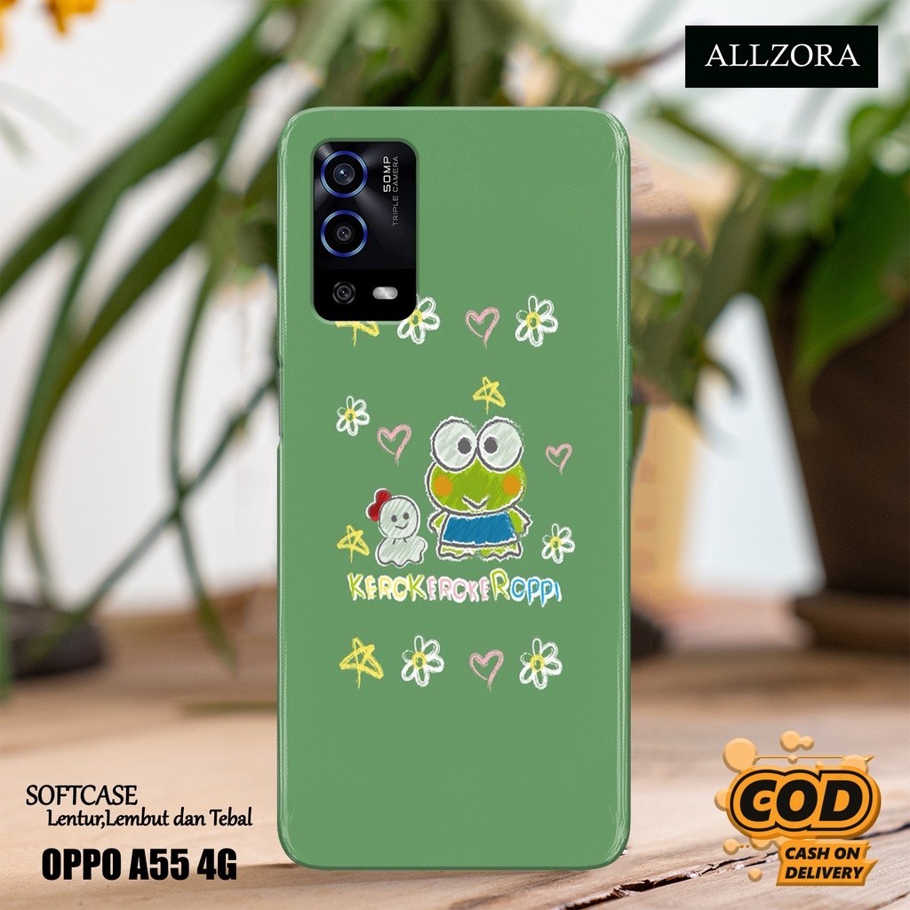 Case Oppo A55 4G Terbaru - Fashion Case KARTUN - Casing Hp Oppo A55 4G Terbaru - Softcase Hp Oppo A5