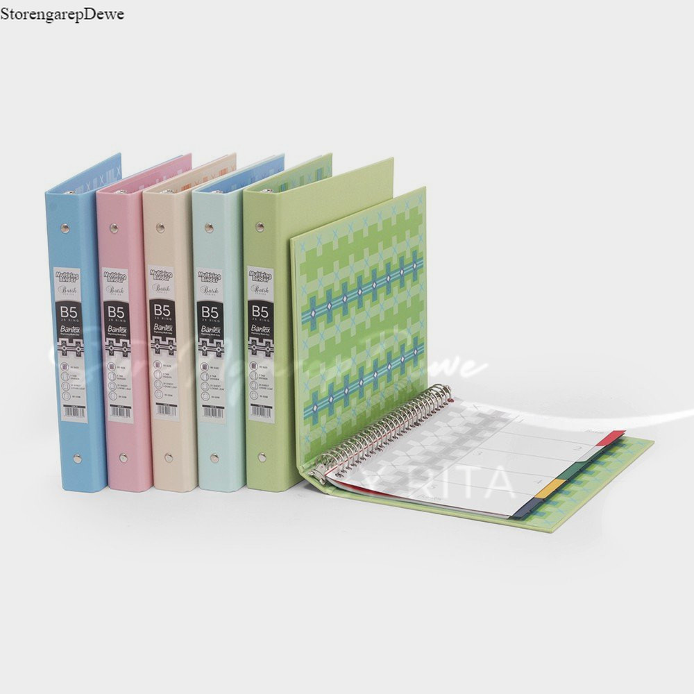 

BANTEX A5 PP MULTI-RING BINDER 20 HOLE - 1334