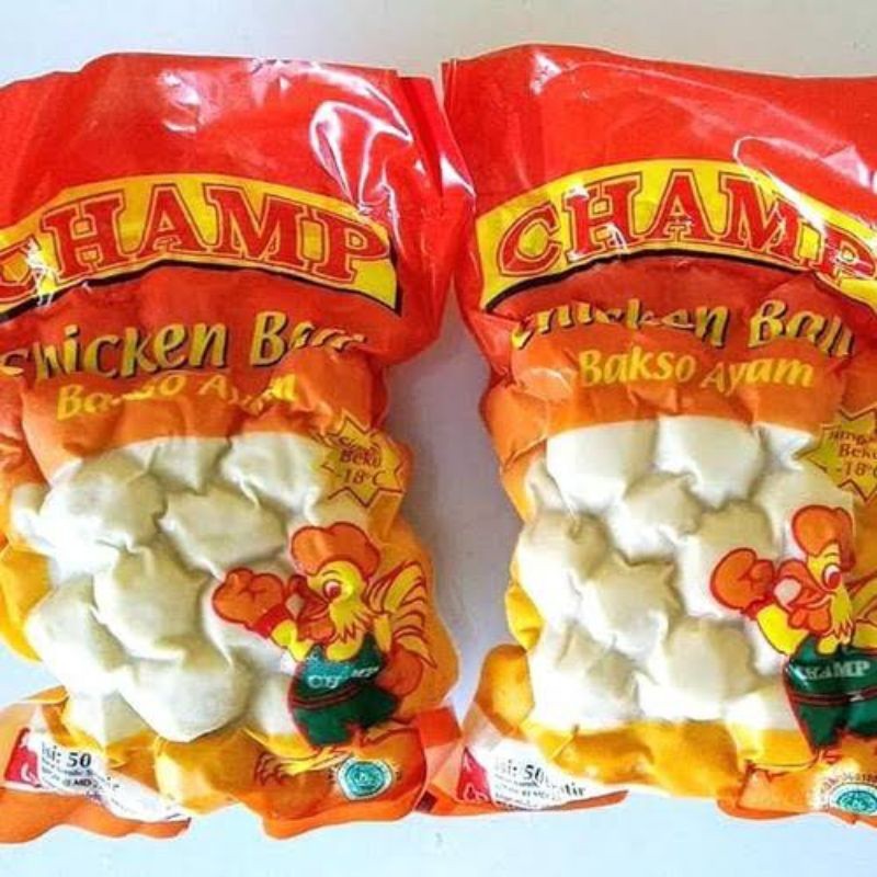 

Champ Bakso Ayam 500 gr isi 50 pcs (Frozen Food) - BEST Fresh Food