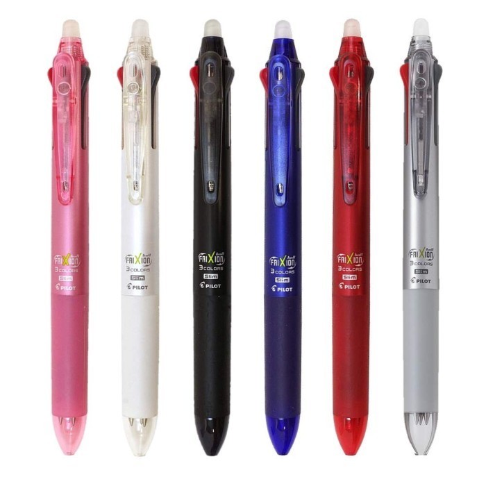 

Pilot pen Frixion 3 in 1 Erasable Pen 0.5 / pulpen Bisa Dihapus - Biru