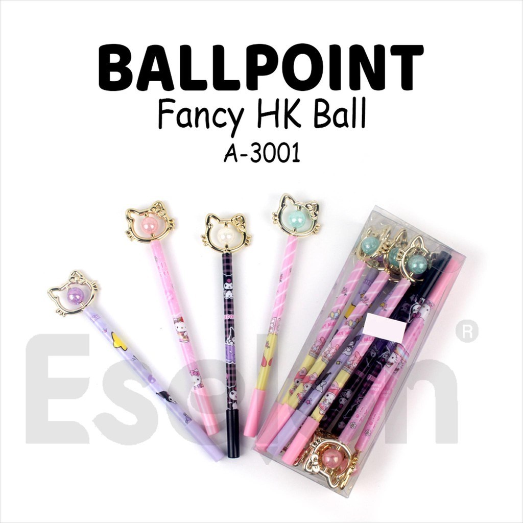 

12pcs Pulpen Gel Fancy / 1 Pak Pulpen Fancy Bentuk
