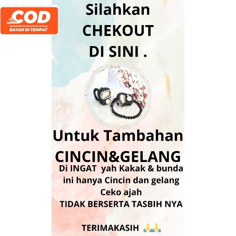 TAMBAHAN PELENGKAP TASBIH DIGITAL SWAROVSKI  HANYA GELANG CRYSTAL TASBIH DIGITAL SWAROVSKI // CRYSTA