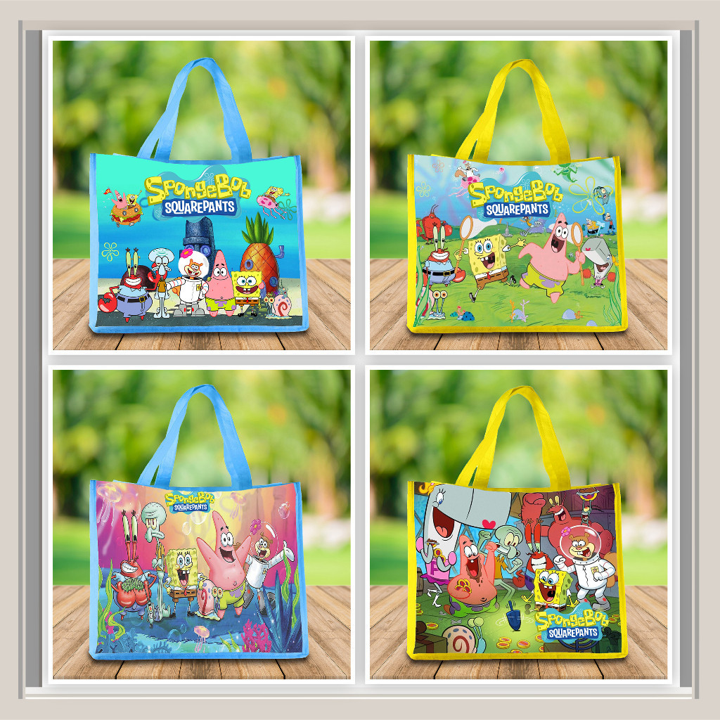 

Tas Ultah / Tas Ulang Tahun / Goodie Bag Spongebob