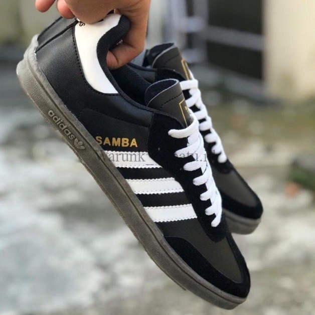 Sepatu Adidas Samba og Black White Kasual Spatu Sneakers Pria Casual Hitam Putih Premium