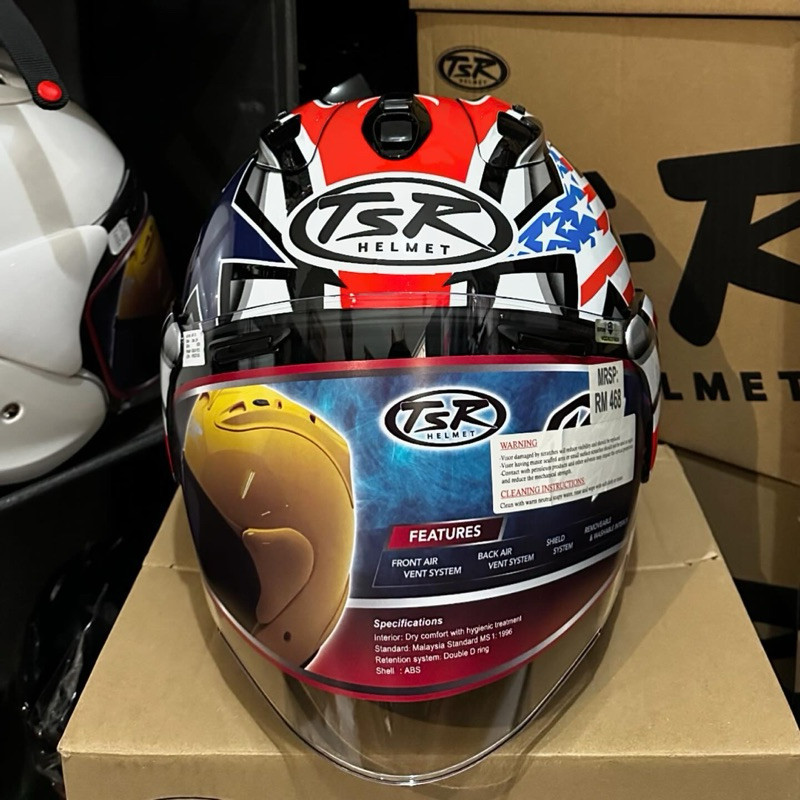 HELM TSR VZ RAM HAYDEN LAGUNA SECA