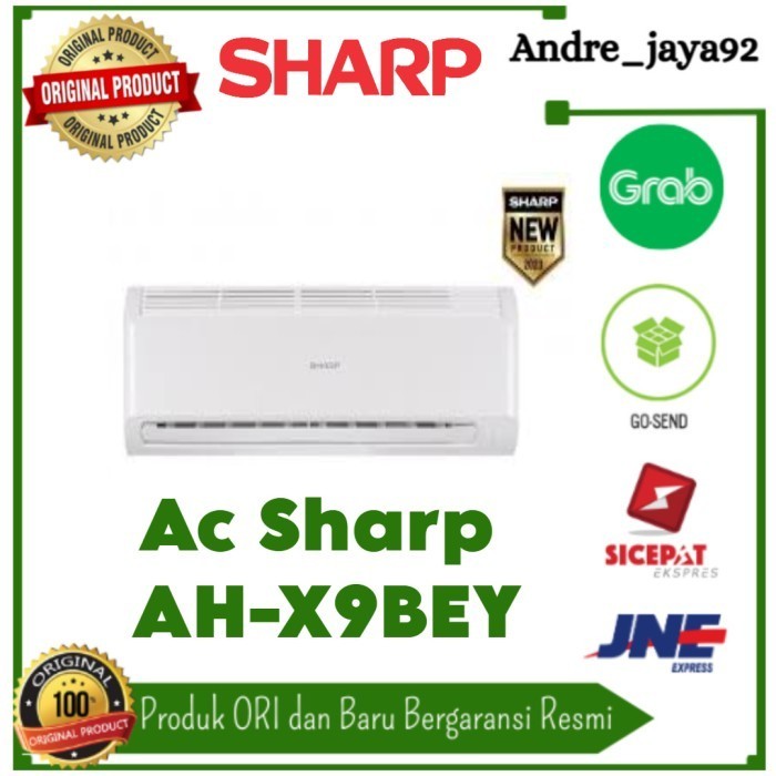 Ac Dinding Sharp Inverter 1PK AH-9BEY
