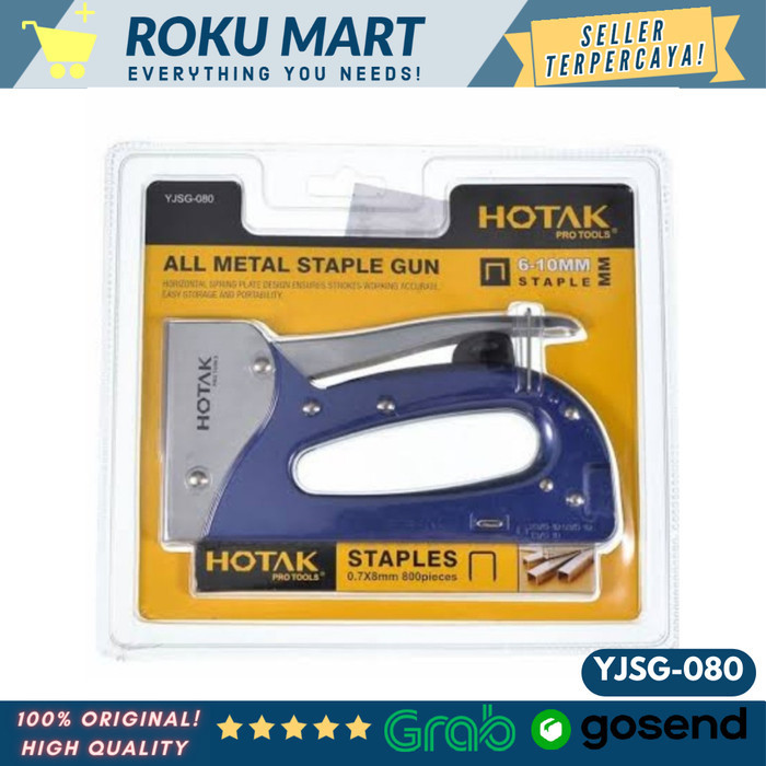 

HOTAK Heavy Duty 3 Way Staple Gun YJSG-080 / HOTAK STAPLES TEMBAK GUN