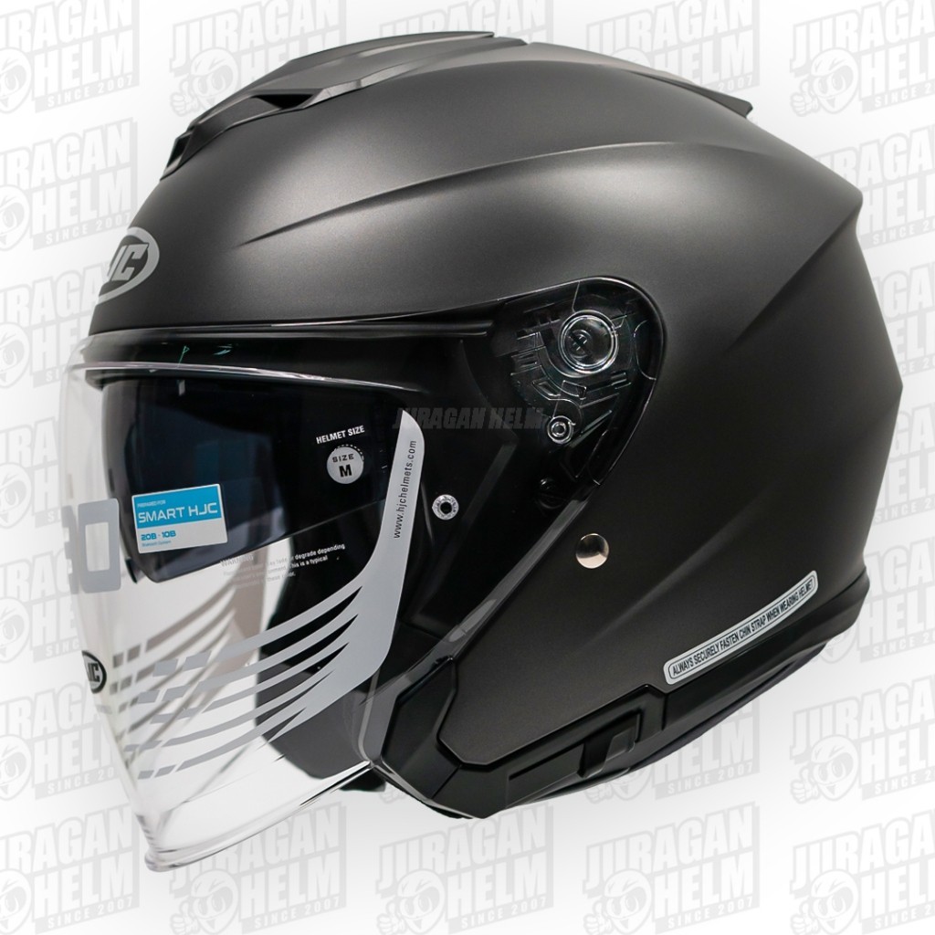 HJC i30 Semi Flat Black