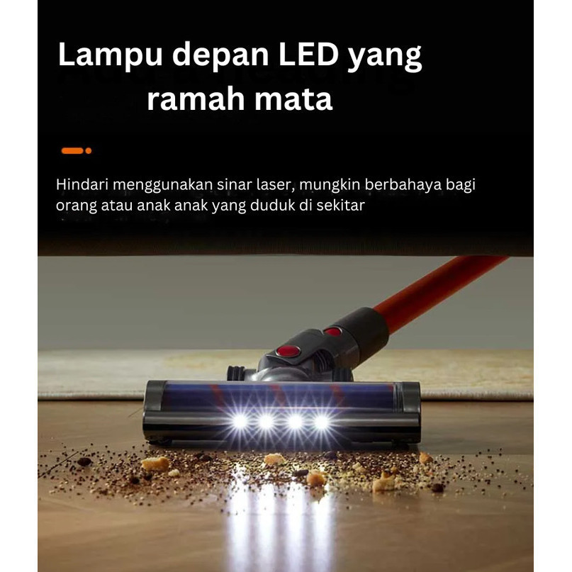 Airbot Hypersonics Pro Cordless Penyedot Debu Cerdas Vacum Cleaner