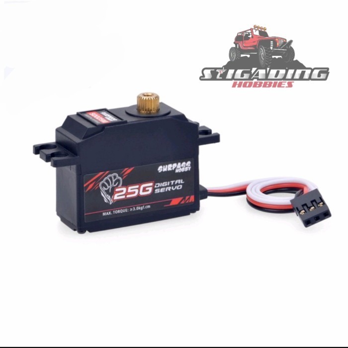 PART REMOTE CONTROL SERVO SURPASS HOBBY 25G METAL GEAR FOR MN86KS MN86 WPL C34 RC MN WPL
