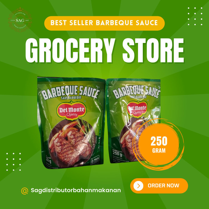 

Del Monte Saus BBQ Barbeque Pouch 250 gram