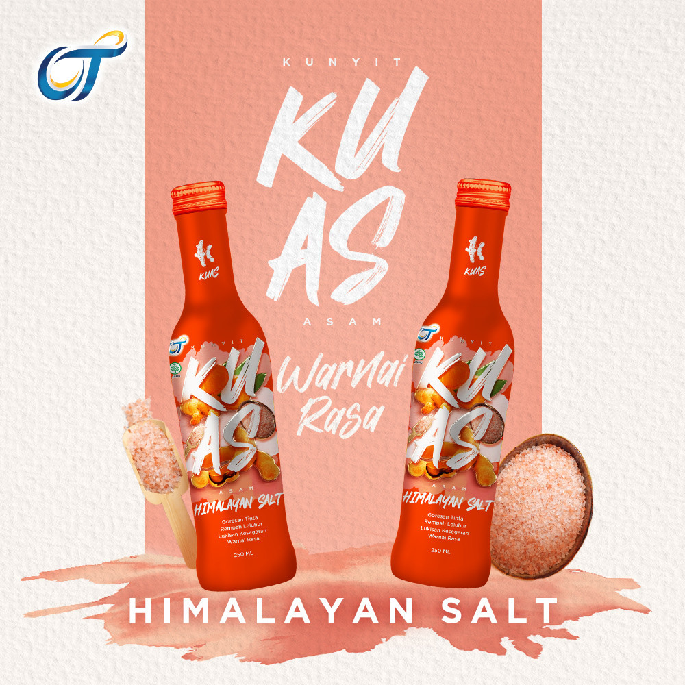 

KUAS Himalayan Salt 250ml - Bundling 2 Botol