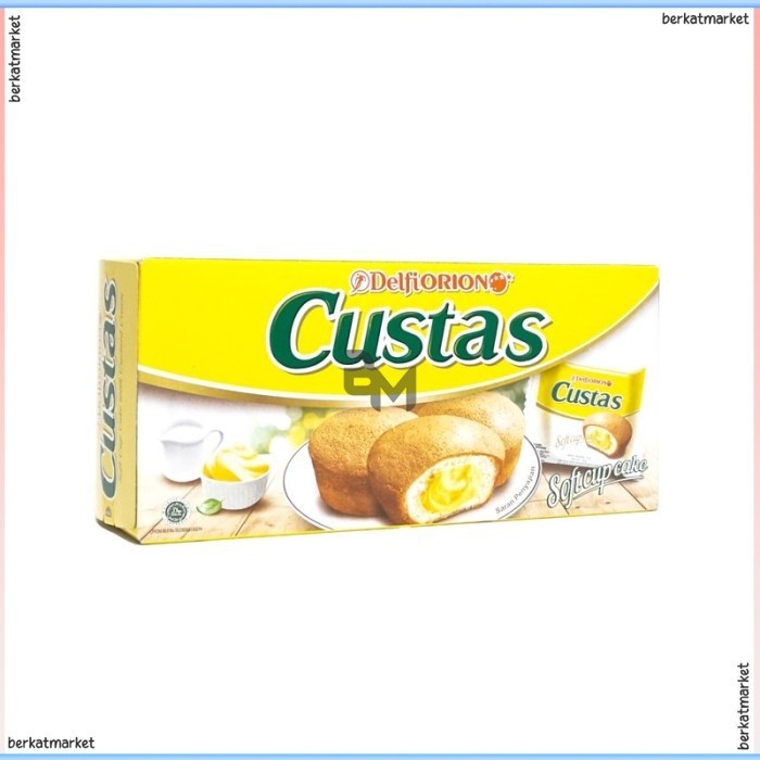 

Delfi Orion Custas Soft Cup Cake Softcake Bolu Lembut Custard Premium Taste Isi Krim Coklat 23 138 276 gr 6 12 Pack 1 Karton Box