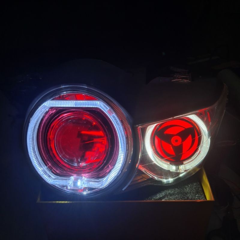 Lampu Tiger pece Lampu Biled AES turbo G2 3inc+Saringgan pnp Tiger pece