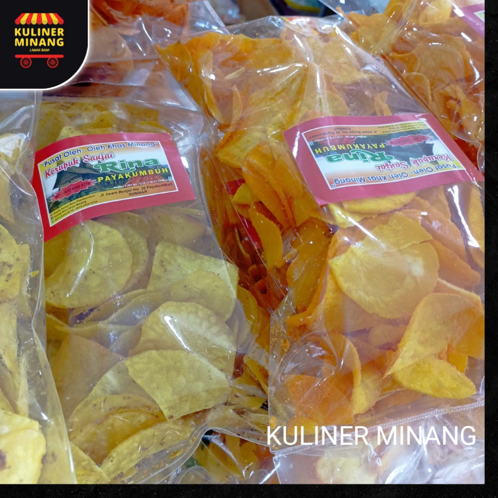 

Kripik Rina Kerupuk Sanjai Kunyit x Jagung