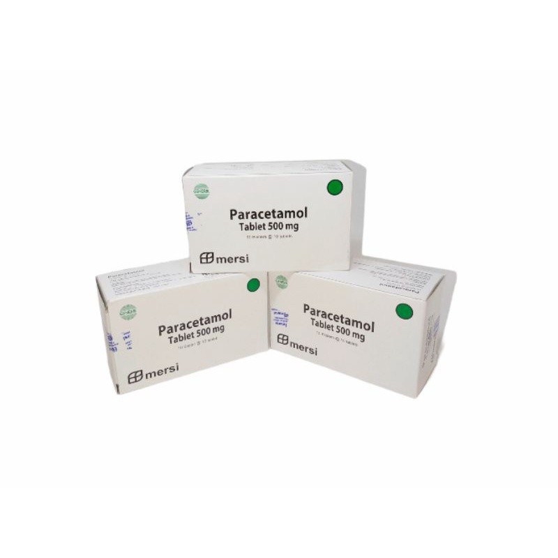 Paracetamol 500 Mg Tablet Blister Mersi