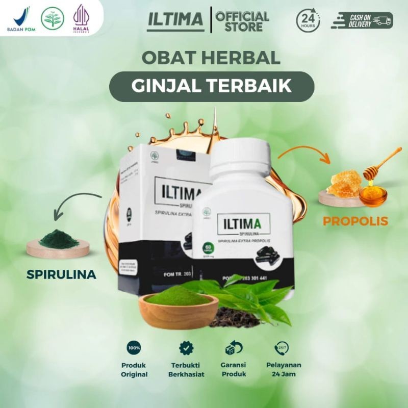 ILTIMA ORIGINAL OBAT GINJAL DAN NYERI PINGGANG HERBAL